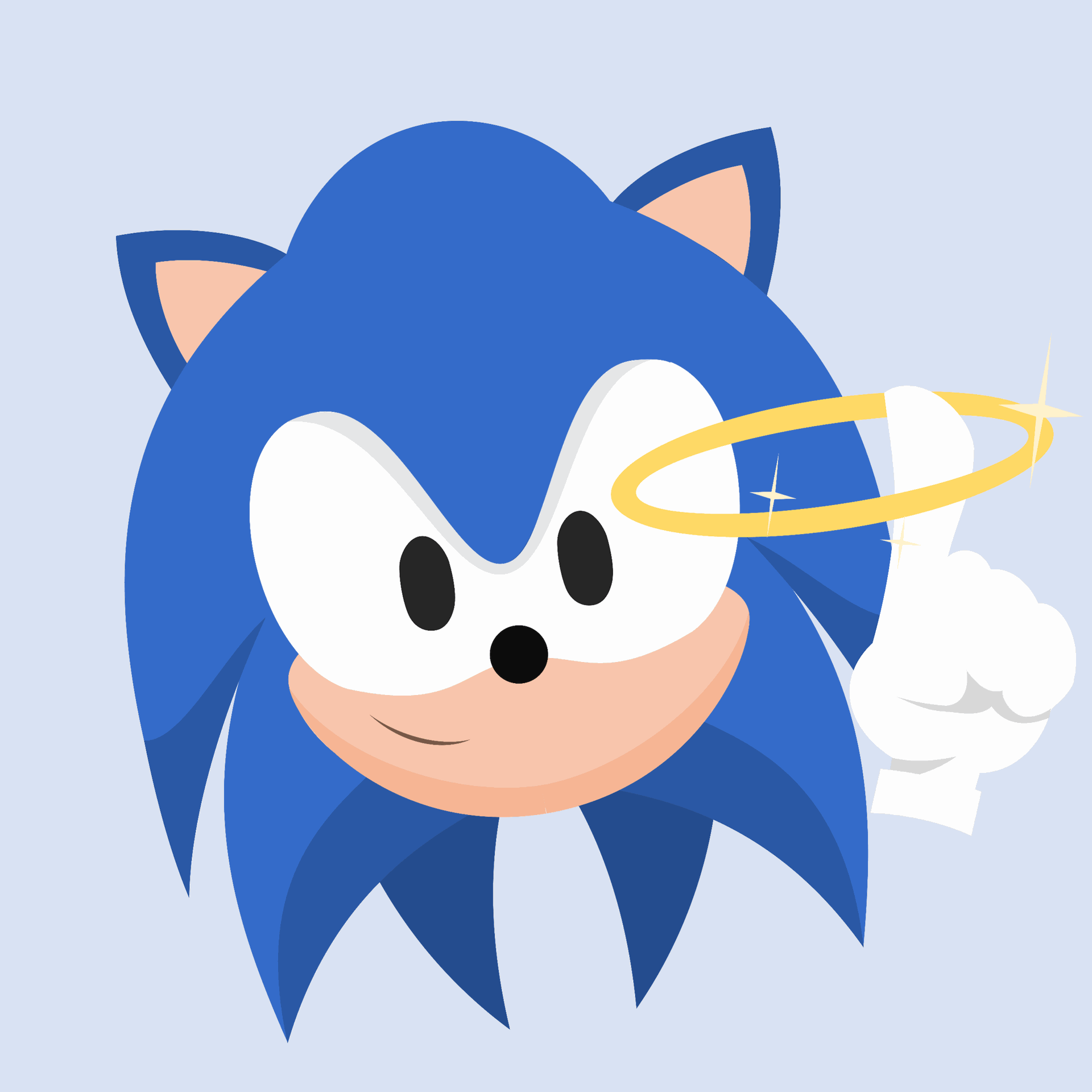 Sonic The Hedgehog: Cute Icon Or Profile Picture Of Sonic