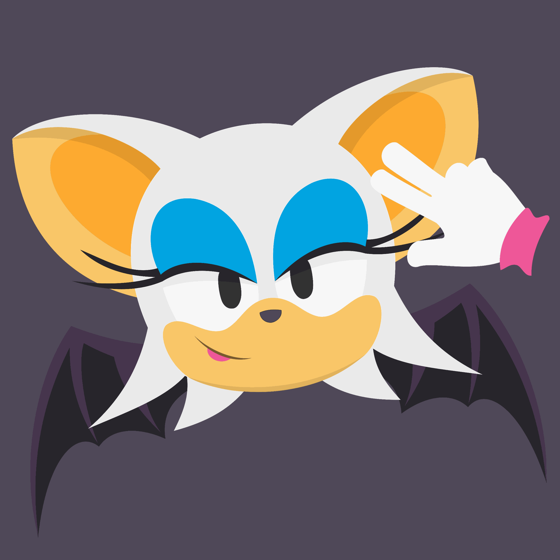 Sonic The Hedgehog: Cute Icon Or Profile Picture Of Rouge